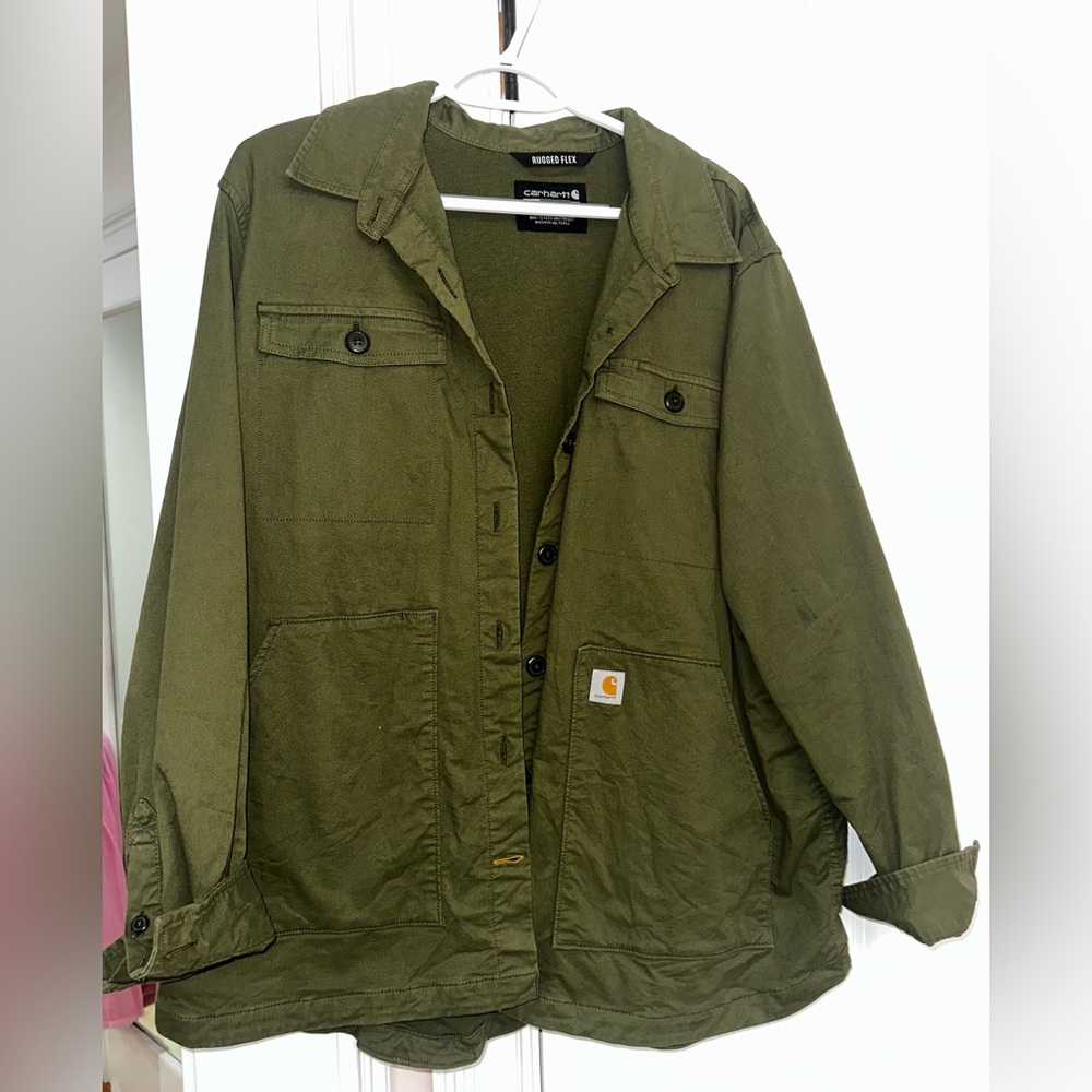 Carhartt Rugged Flex Olive Jacket